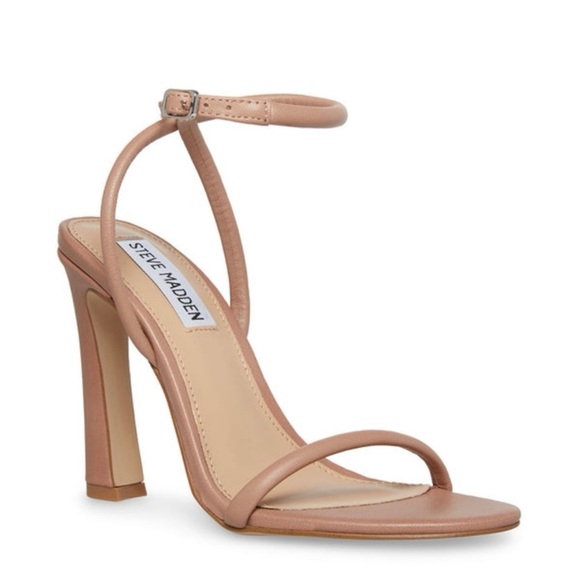 Steve Madden Becky Leather Heel Sandal - Picture 5 of 7